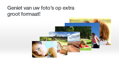 Geniet van uw foto’s op reusachtig posterformaat